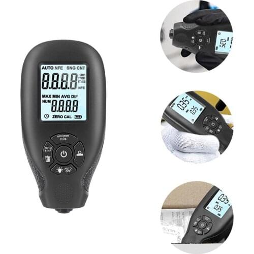 Practical Car Paint Coating Thickness Gauge Meter Paint Coating Testing HW-300 Car Paint Film Thickness Tester Manual paint tool