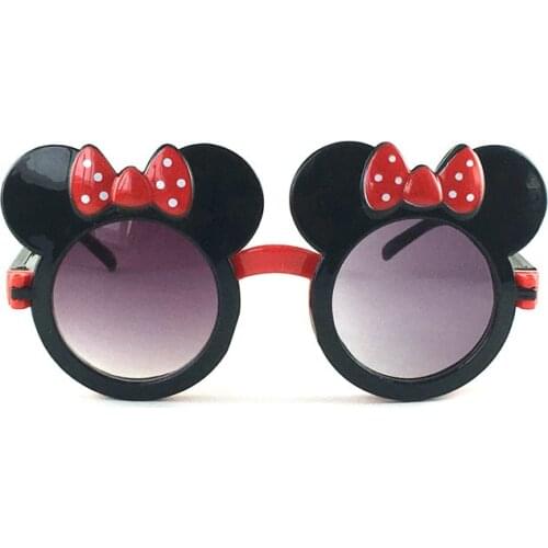 Minnie Children sunglasses Bow baby Flip Sunglasses trend Funny prom Baby glasses Childrens party dress up glasses Photo props