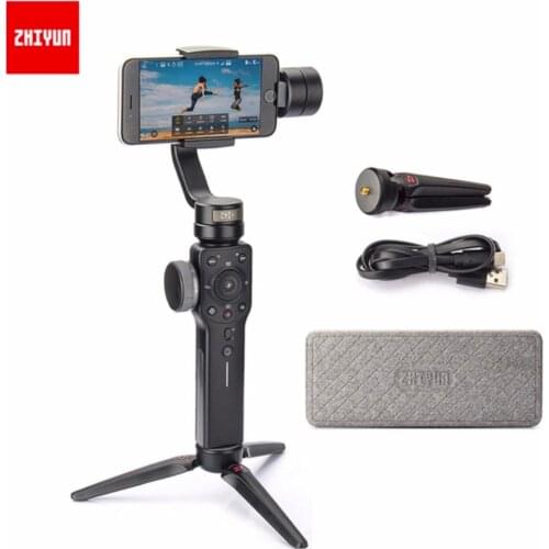 ZHIYUN Official Smooth 4 3-Axis Handheld Smartphone Gimbal Stabilizer VS Smooth Q Model for iPhone X 8Plus 8 7 6S Samsung S9S8S7