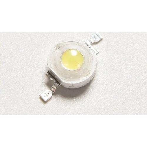 10PCS/lot 100-110LM High Power 1W LED Chips Beads Bulb Diode Lamp Warm White for LED Spotlight