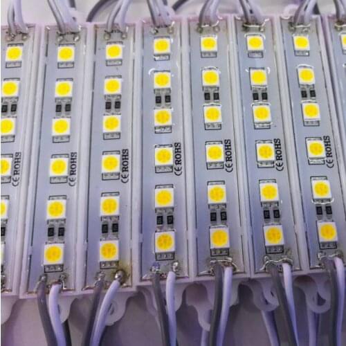 LED Module 5050 6 LED 12V waterproof advertisement design led modules super bright lighting