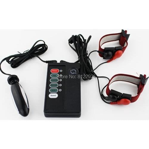 Extender Enlargement Electro Shock Penis Sex Set Conductive Bands Electrical Anal Plug Stimulation Play Rings