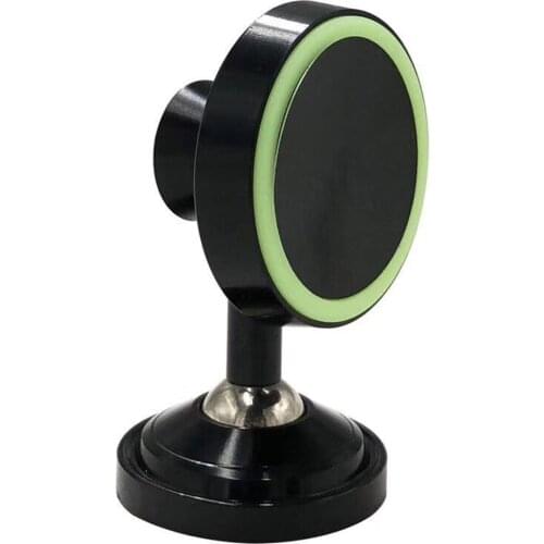 Multifunction Magnetic Car Phone Holder 360 Degree Rotation Luminous Parking Number Plate Aluminum Magnet Mount Car Holder