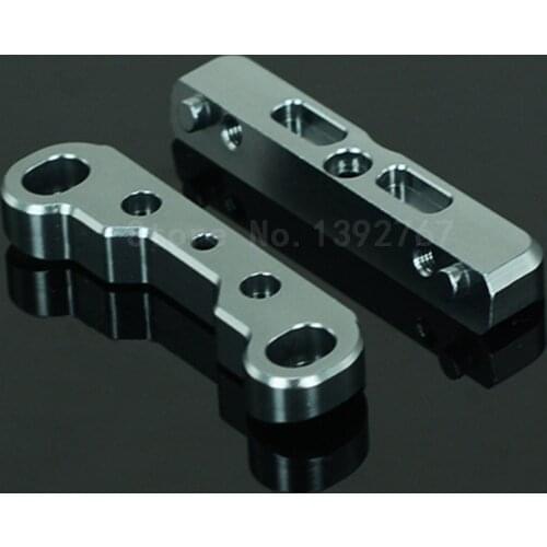 2Pcs RC Car Upgrade HoBao OP-0115 Hyper VS Front&Rear Suspension Arm Holder For 1/8 Scale Models Truck RC Remote Control Car CNC