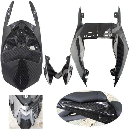 3PCS For BMW S1000RR 2015 2016 2017 2018 Pre-Preg 3K Twill Real Carbon/ABS Plastic Rear Seat Side Pannel Light Cover