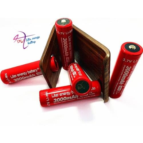 4PCS New Original Liter energy battery 18650B SD18650 Rechargeable Li-ion battery 18650 3.7V 3000MAH