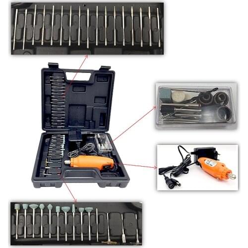 60 in 1 Electric Drill Set Grinder Engraving Pen Mini Sanding Machine Rotary Tool Grinding Machine Accessories for Dremel