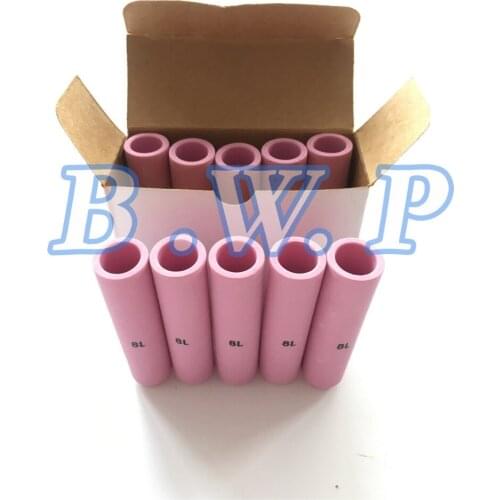 Big Size Long Nozzles TIG Ceramic Cups #8 10N46L Pack of 10Pcs Fit WP17 18 26 TIG Welding Torches