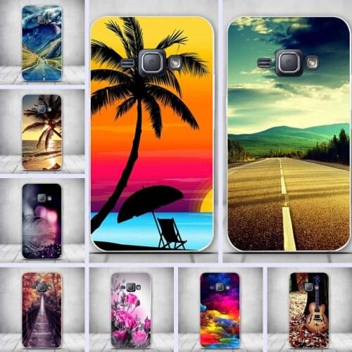 For Samsung Galaxy J1 2016 4.5"Case Patterned Silicone Soft TPU Cover For Samsung Galaxy J1(2016) J120 J120F SM-J120F Case Cover