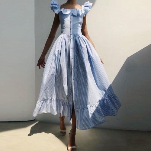 Однотонные летние платья DIANRUO China At AliExpress