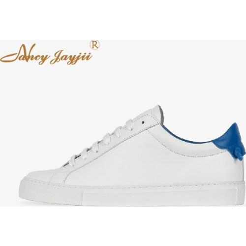 Urban Street low-top Snakers In Genuine Leather Women Flats Shallow Spring Autumn Loafers Soft Fashion Round Toe Lace-up Size 39