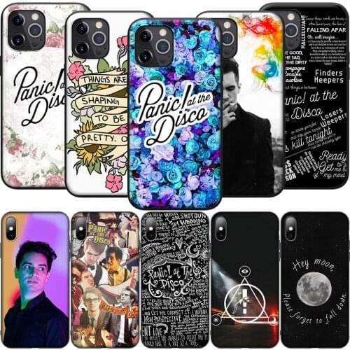 GX171 Panic! Panic At The Disco Silicone Soft Case for iPhone 12 Mini 11 Pro XS Max XR X 8 7 6 6S Plus 5 5S SE 2020