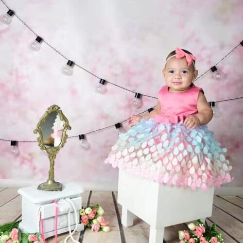2021 Summer Toddler Infant First Birthday Dress For Baby Girl Clothes Baptism Dress Princess Dresses Party Photography Clothing