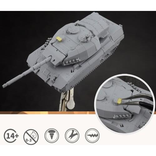 1/144 Scale Mini Battle Tank Miniature War Scene Vehicle for Kids Gifts