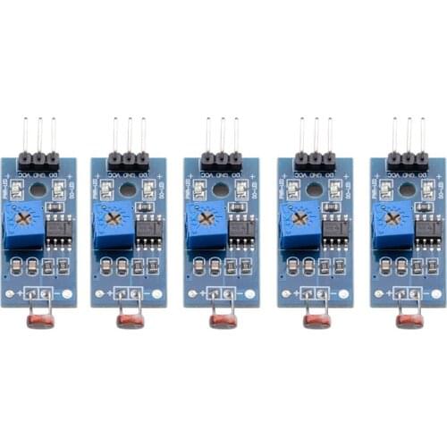 10 PCS Photoresistor module Digital Light Intensity Detection Photosensitive Sensor Module for Arduino UNO