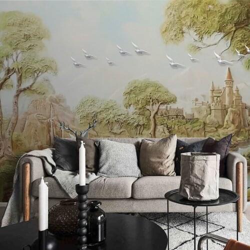 Cartoon Mural Photo Wallpaper 3D New Design Texture Wallpallper Restaurant Living Room Bedroom Wallpaper 8D wall Decor