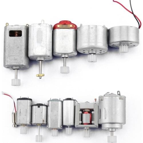 JMT Motor Gear Package 12pcs In Total DIY Model Accessory Technology Small Production Materials Micro-DC Small Motor F19220