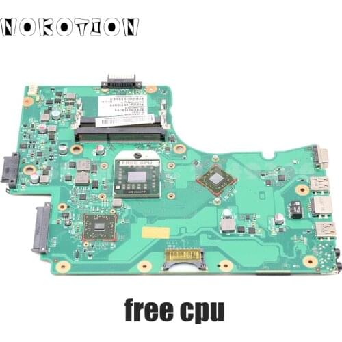 NOKOTION 6050A2357401-MB-A02 1310A2357402 V000225010 For Toshiba Satellite C650D C655D Laptop Motherboard Socket S1 Free cpu