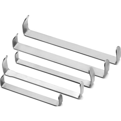 Thyroid Surgery Retractor Oral Tissue Retractor Skin Retractor High-quality Double-ended Stainless Steel Right Angle Abdominal W