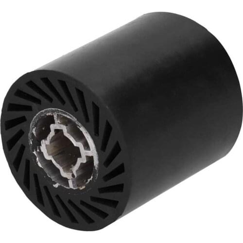 90x100mm Rubber Polishing Drum Polisher Wheel for Wire Drawing Polisher Black Polishing Machine Accessory