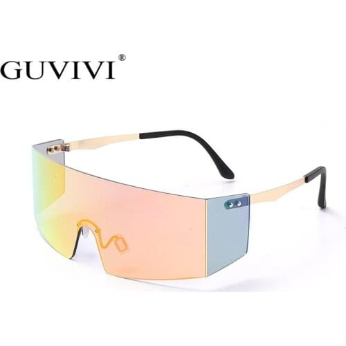 Luxury Brand Goggle Sunglasses Women 2020 One Piece Oversized Sunglasses Men Small Glasses Ladies Vintage Sunglasses Retro