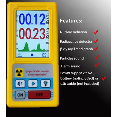 BR-9C BR-9B BR-9A Geiger counting electromagnetic radiation dosimeter monitor natural electromotive force meter equipment