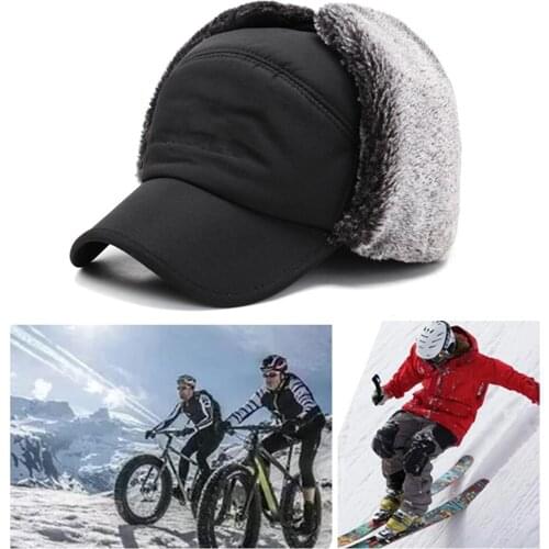 Bomber Hats Supplies Cotton Naturehike Ski Camping Unisex Ear Protection Face Fashion Winter Windproof Lei Feng Cap