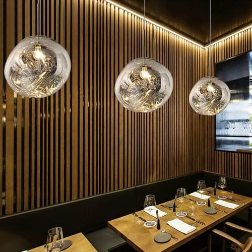 Modern Loft Lava LED Pendant Lights Nordic PVC Lighting Creative Living Room Hanging Lamp Kitchen Bar Loft Restaurant Decor