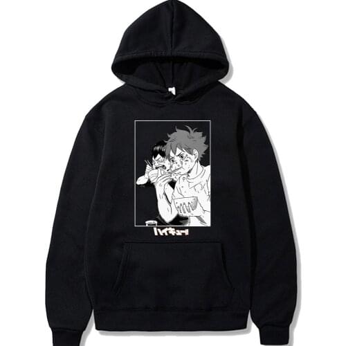 2020 Anime Haikyuu Hoodie for Men Women Long Sleeve Manga Hoodie Pullover Tops Gift