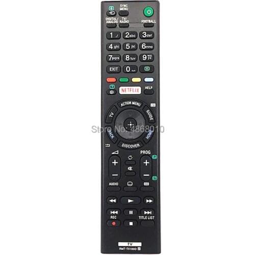 Universal Replacement RMT-TX100D Remote Control For SONY TV KDL-55W756C KDL-55W805C KDL-55W807C NETFLIX Controle Fernbedienung