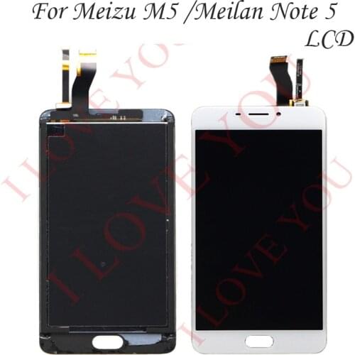 Meizu M5 Note LCD Display Touch Screen Panel Digitizer Assembly Parts For Meizu meilan M5 Note LCD M621Q M621M M621C M621H