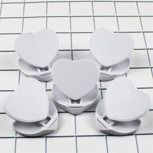 1pcs Heart Expanding Stand Grip Mount Mobile Phone Holder Fold Smartphones Pocket Desktop Bracket Phone Stand Holder