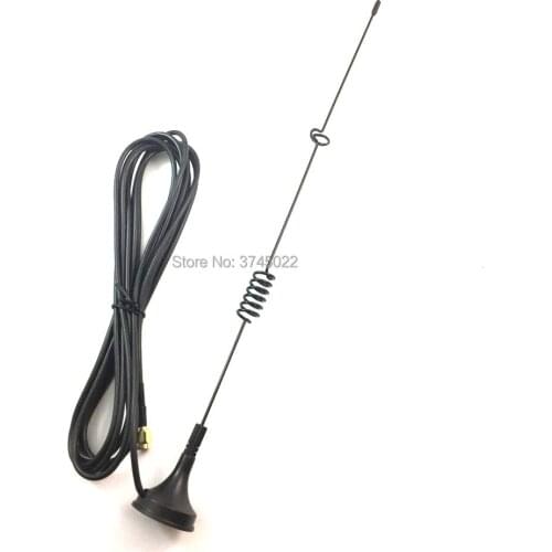 1pcs Sma Male Connector Antenna High Gain 7dbi With 300cm Cable 3G Sucker Antenne For Gsm Cdma Wcdma