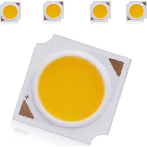 5pcs a lot 3w 5w 7w 10w LED COB 13*13mm 240-260mA LED Light Source Bulb On Aluminum Board LED Chip Light Lamp For LED SpotLight