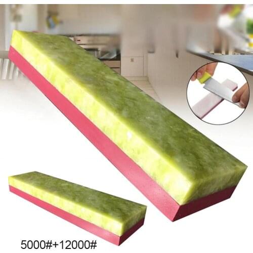 5000#/12000# Grits Oil Stone Fine Polishing High Hardness Cutter Double Side Whetstone Kitchen Sharpener Accessories