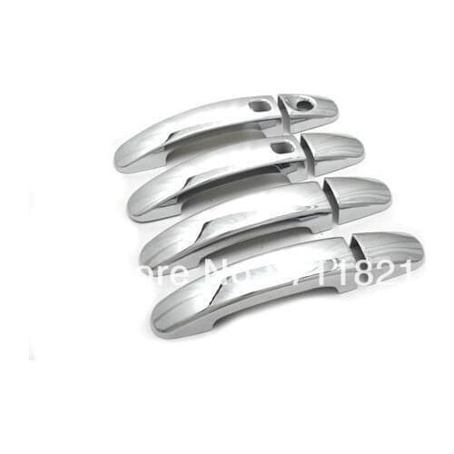 Car Styling Chrome Door Handle Cover Smart Key Version For Ford Focus MK3 Sedan & Hatchback 2012-2013