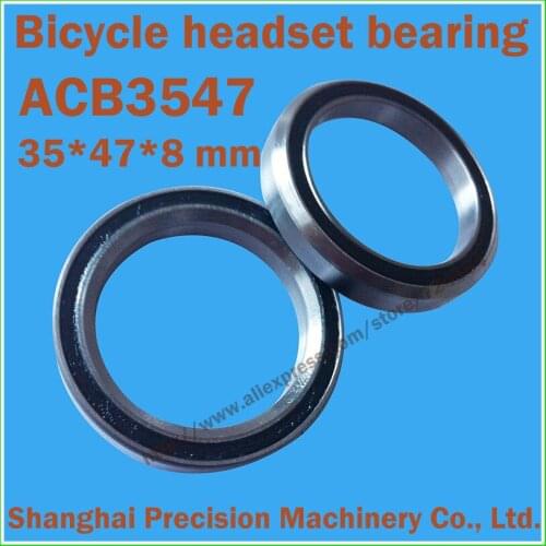 Free Shipping High speed Low Noise 1-1/4" Bicycle headset bearing ACB3547(47*8, 45/45) Bicycle Special