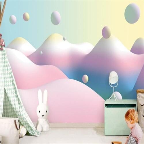 Custm 3D High Quality Photo Wallpaper Modern Europe Kid Room Bedroom Wall Murals Fantasy Aestheticism Popular Element Wallpaper