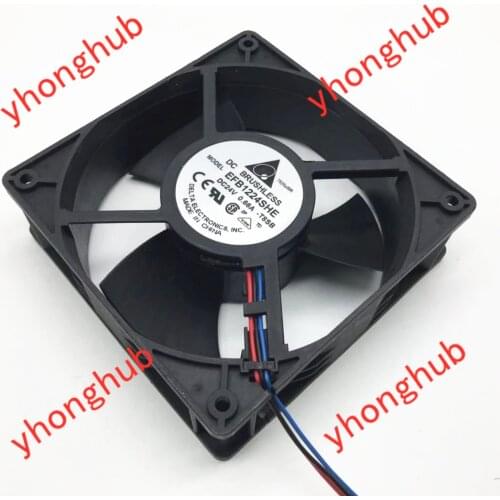 Delta Electronics EFB1224SHE T8SB DC 24V 0.66A 120x120x38mm Capacitance fan CT Inverter