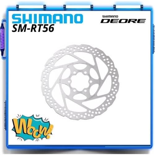 SHIMANO Deore SM RT56 6 Bolt Disc Brake Rotor SM-RT56 180mm 160 mm