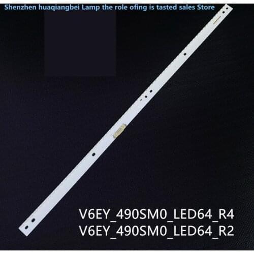 FOR 49inch LED Backlight Strips for 49"TV UE49KU6400 UE49K5510 S_K5.5/6.2K_49_SFL70 LM41-00300A BN96-39510A 64LED 598mm