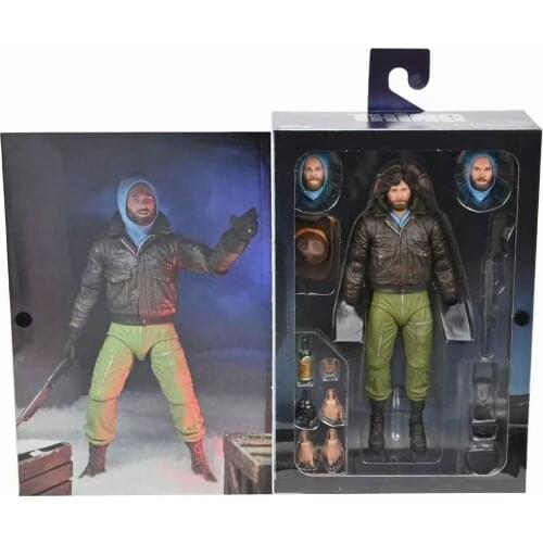 18CM New Movie Figure The Ultimate In Alien Terror The Thing Ultimate Macready Outpost 31 Action Figure Movable Collection toys