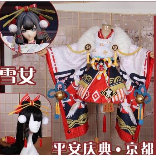 Game Onmyoji Hotaru Kei Celebration Gorgeous Kimono Role Play Cosplay Costume For Halloween Free Shipping New Customized 2019