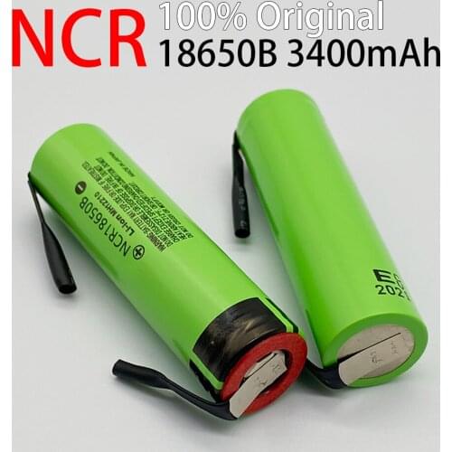 Lithium battery, rechargeable battery, new 100% 3400 18650 3400mah, 18650 3400 3.7V