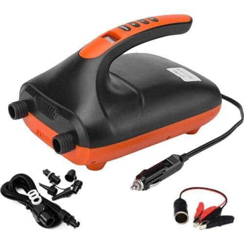 Max 20PSI Inflatable Electric Air Pump High Speed Dual Stage For Outdoor Paddle Board Airbed SUP Paddleboard Inflatable Parts