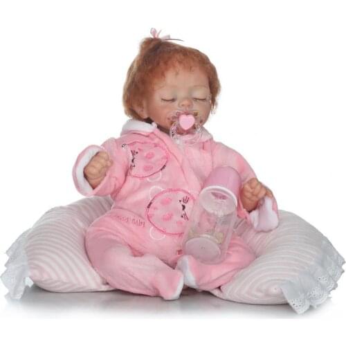 NPK Model Rebirth Infant Doll Pajama Cute Baby Play House GIRLS Toy Photographic Prop