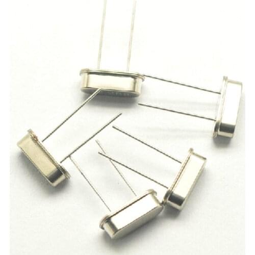 Passive Crystal Oscillator 16/16.000/18.432/20/22.1184/24/25/26/27/27.145/28/30/32/32.768/38/40/48/50/64mhz/M/MHZ HC-49S DIP-2