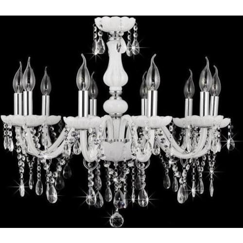 Hanging ceiling lamps crystal LED pendant lights living room lustre pendente