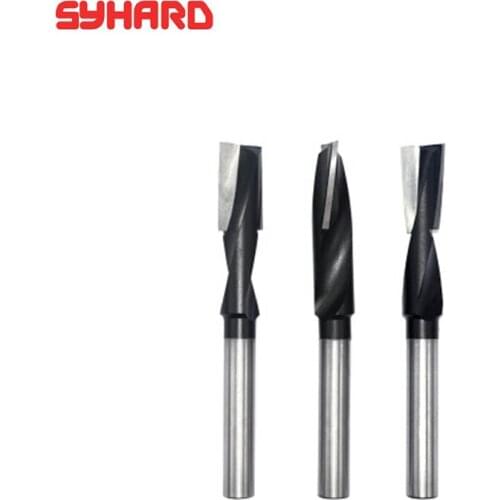 2pcs/lot Door Lock Hole Lengthen Milling Cutter Spiral Mortising Bit For Woodworking