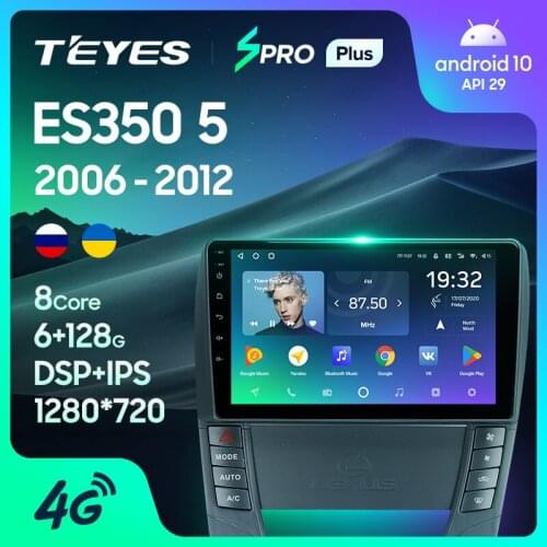 TEYES SPRO Plus For Lexus ES350 5 V XV40 2006 - 2012 Car Radio Multimedia Video Player Navigation GPS Android 10 No 2din 2 din dvd